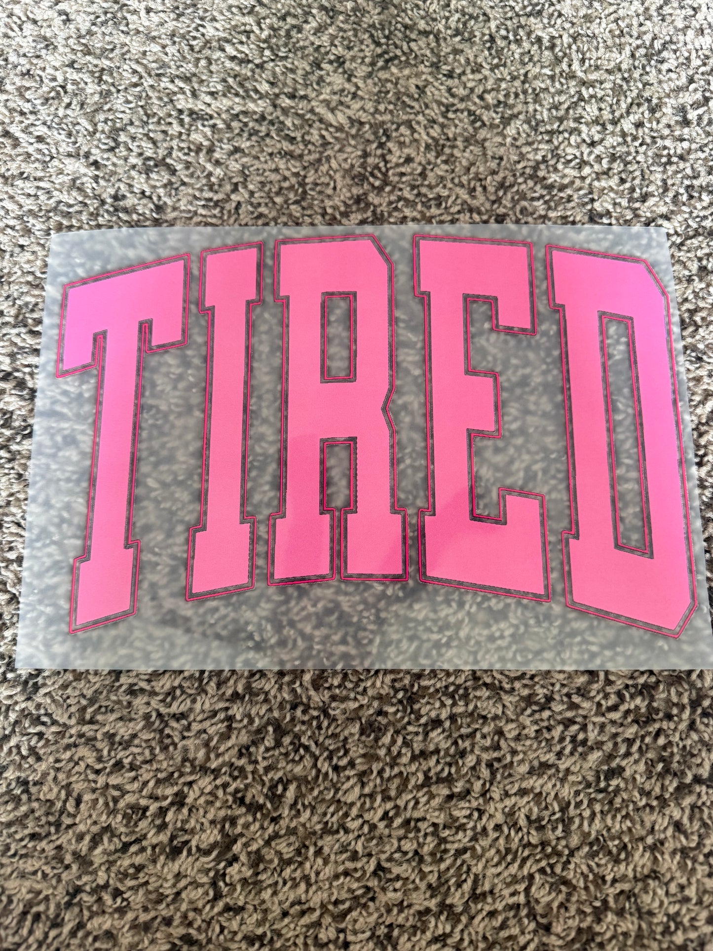 tired transfer