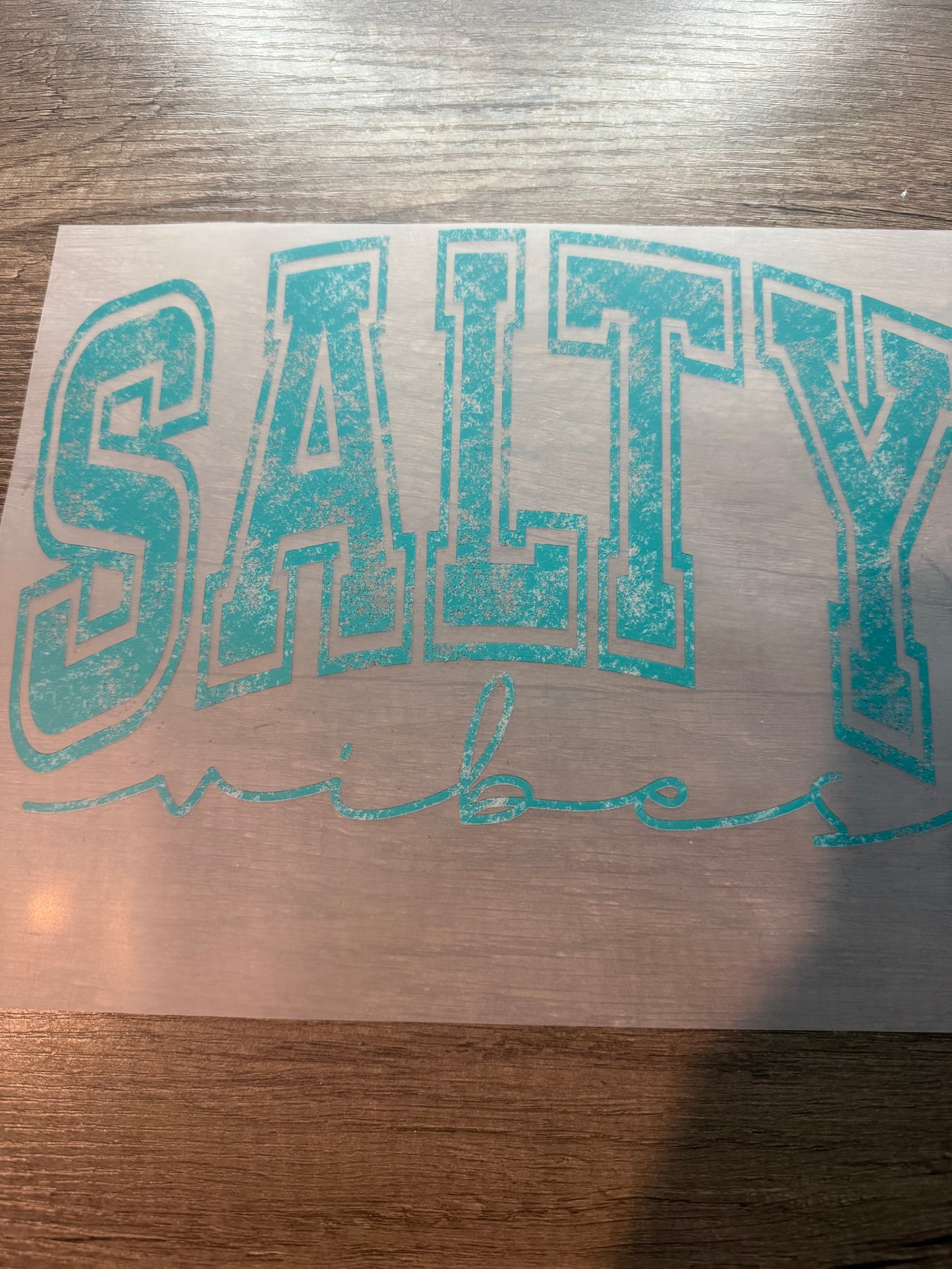 distressed salty vibes transfer