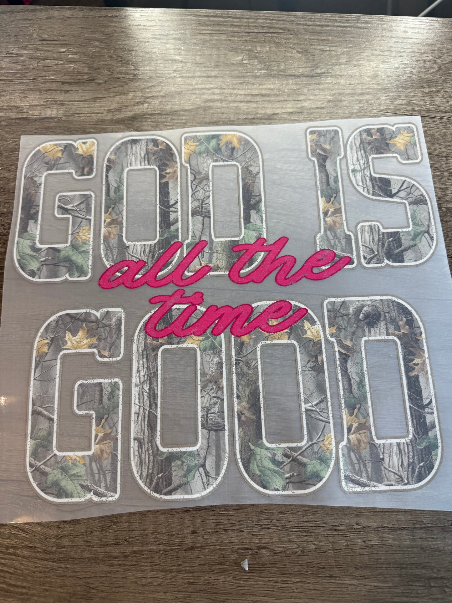 god is good transfer