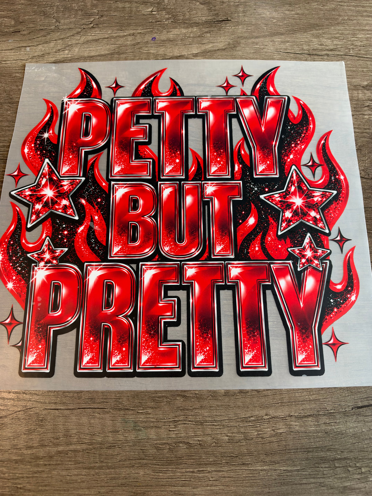 petty but pretty transfer