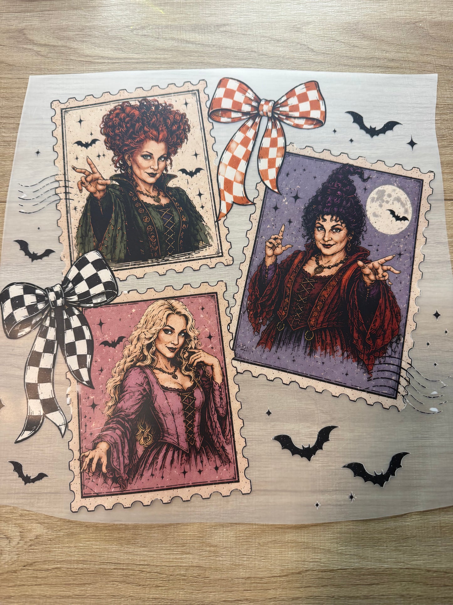 witch portraits transfer