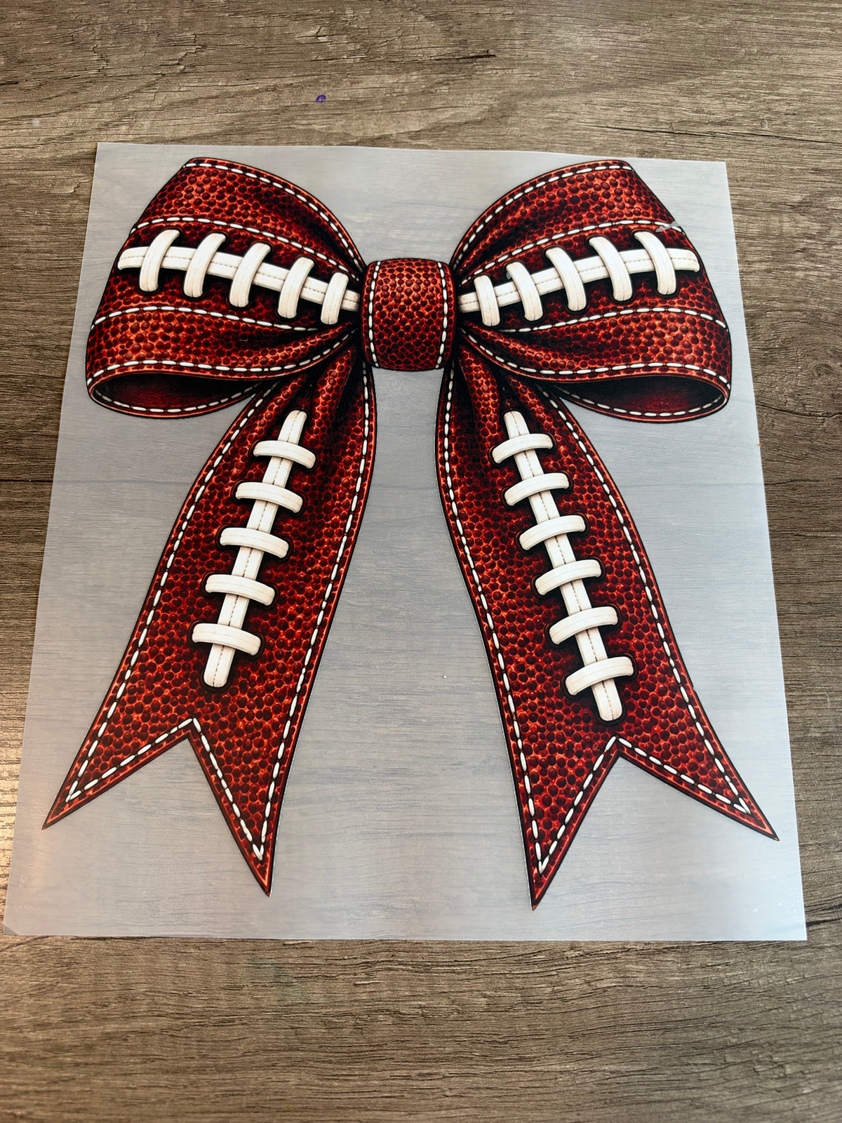 football bow transfer