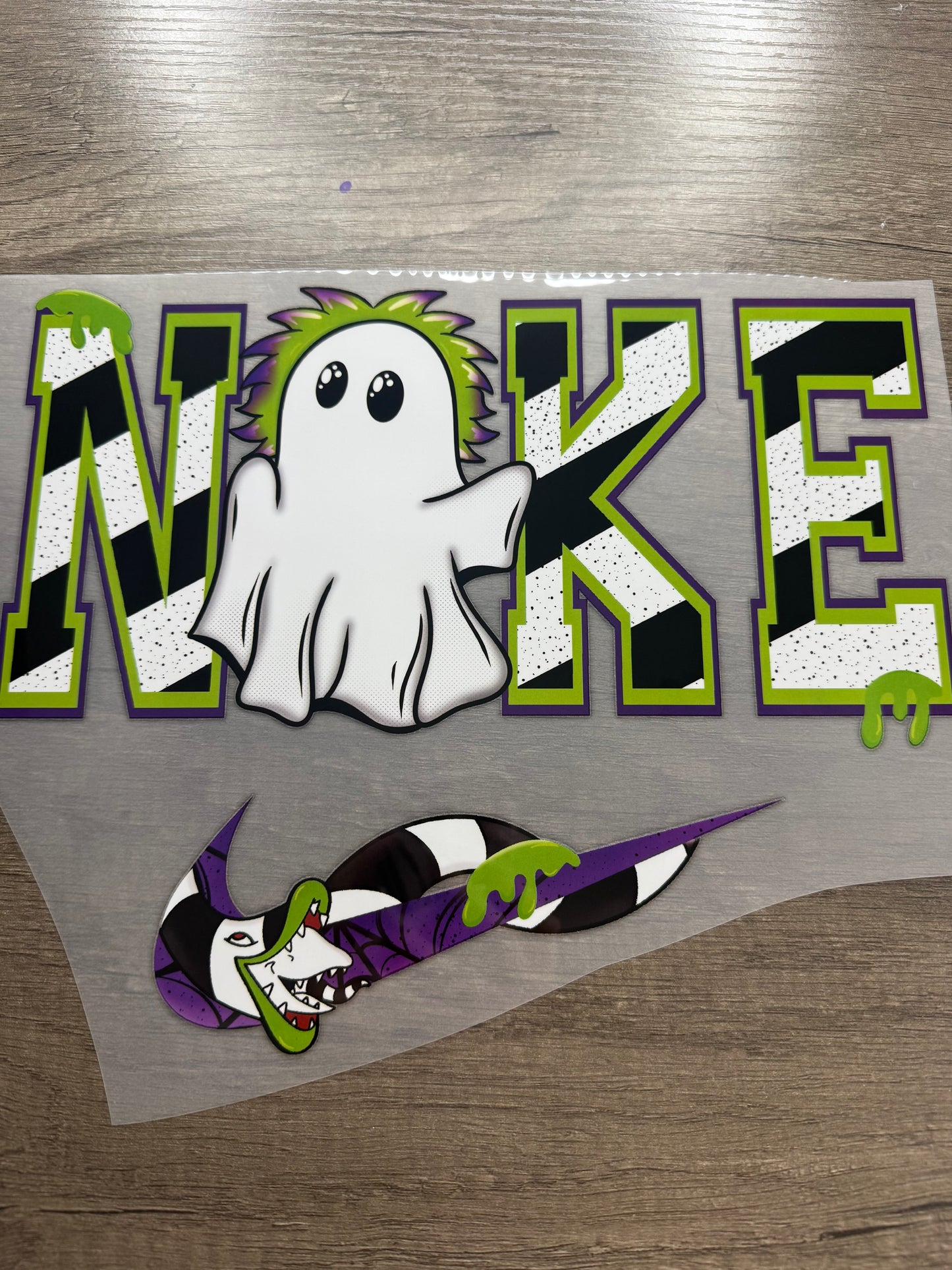 beetle juice check mark transfer
