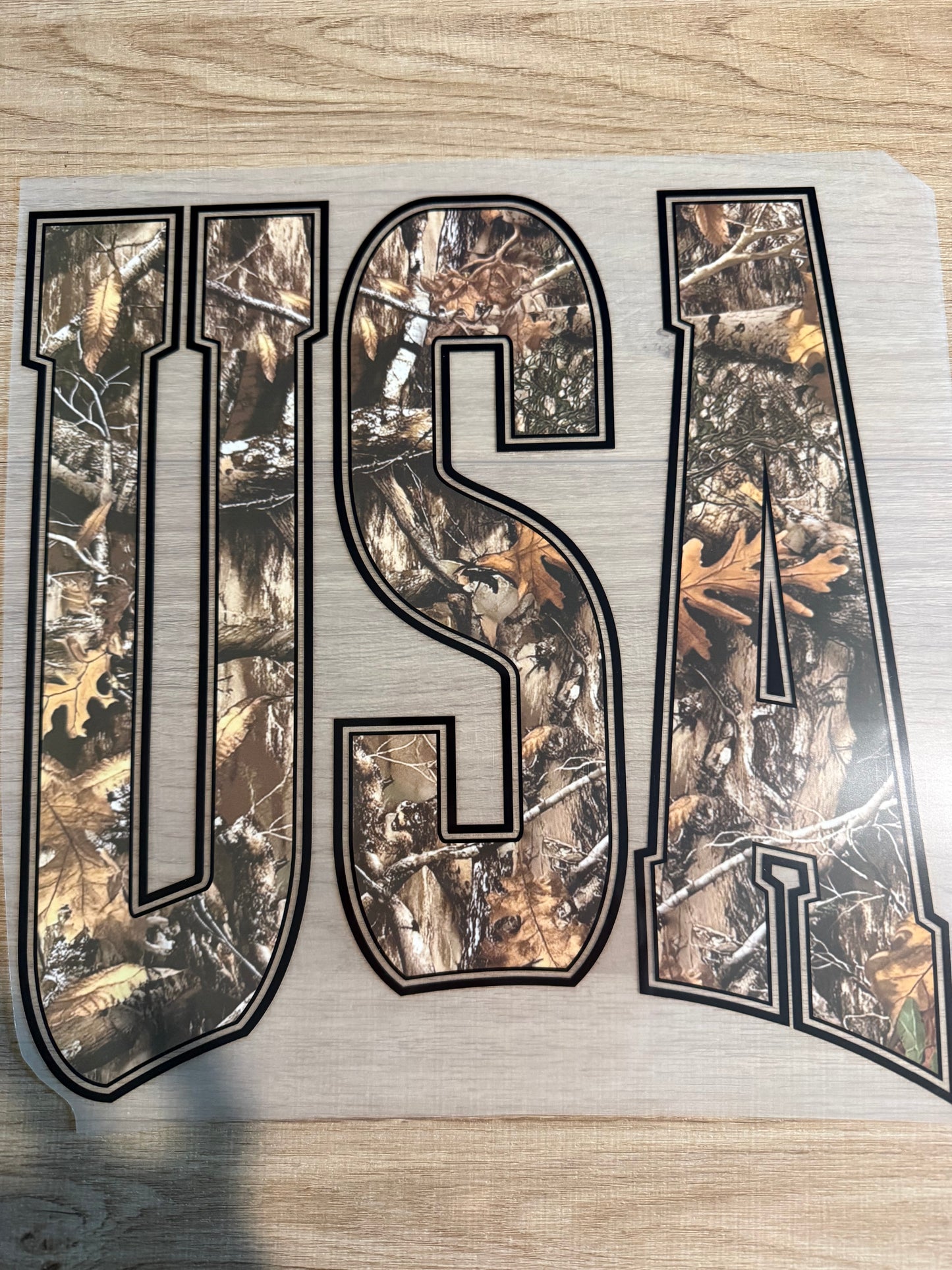 camo USA transfer