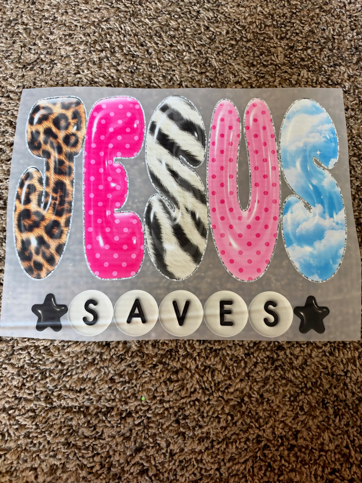 jesus saves transfer