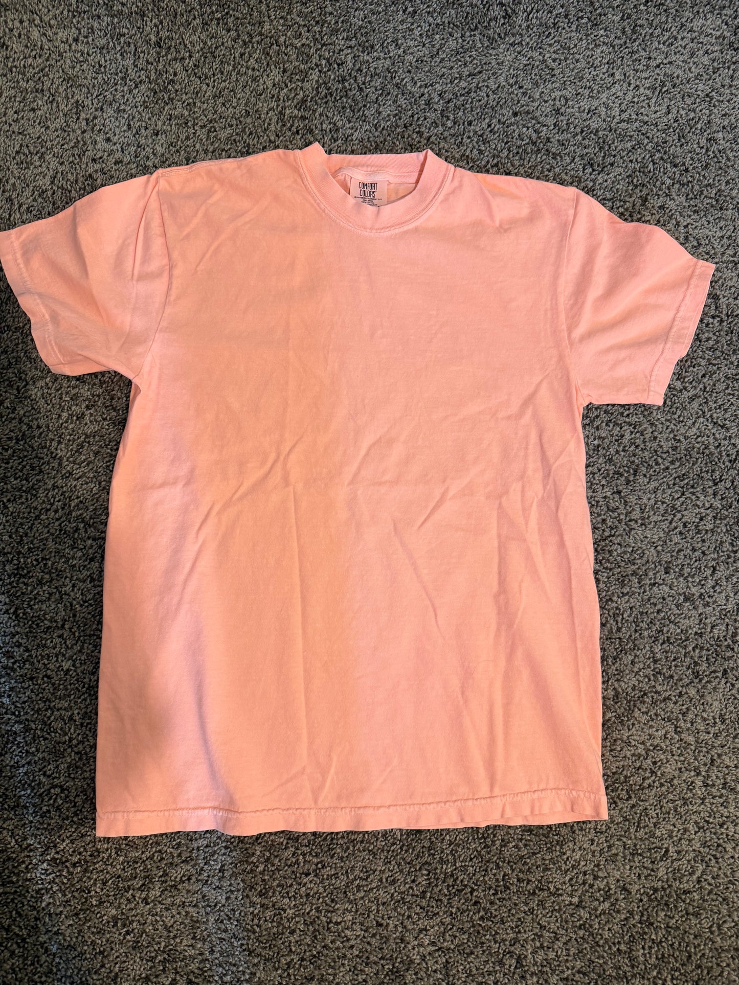 cantaloupe comfort colors t-shirt