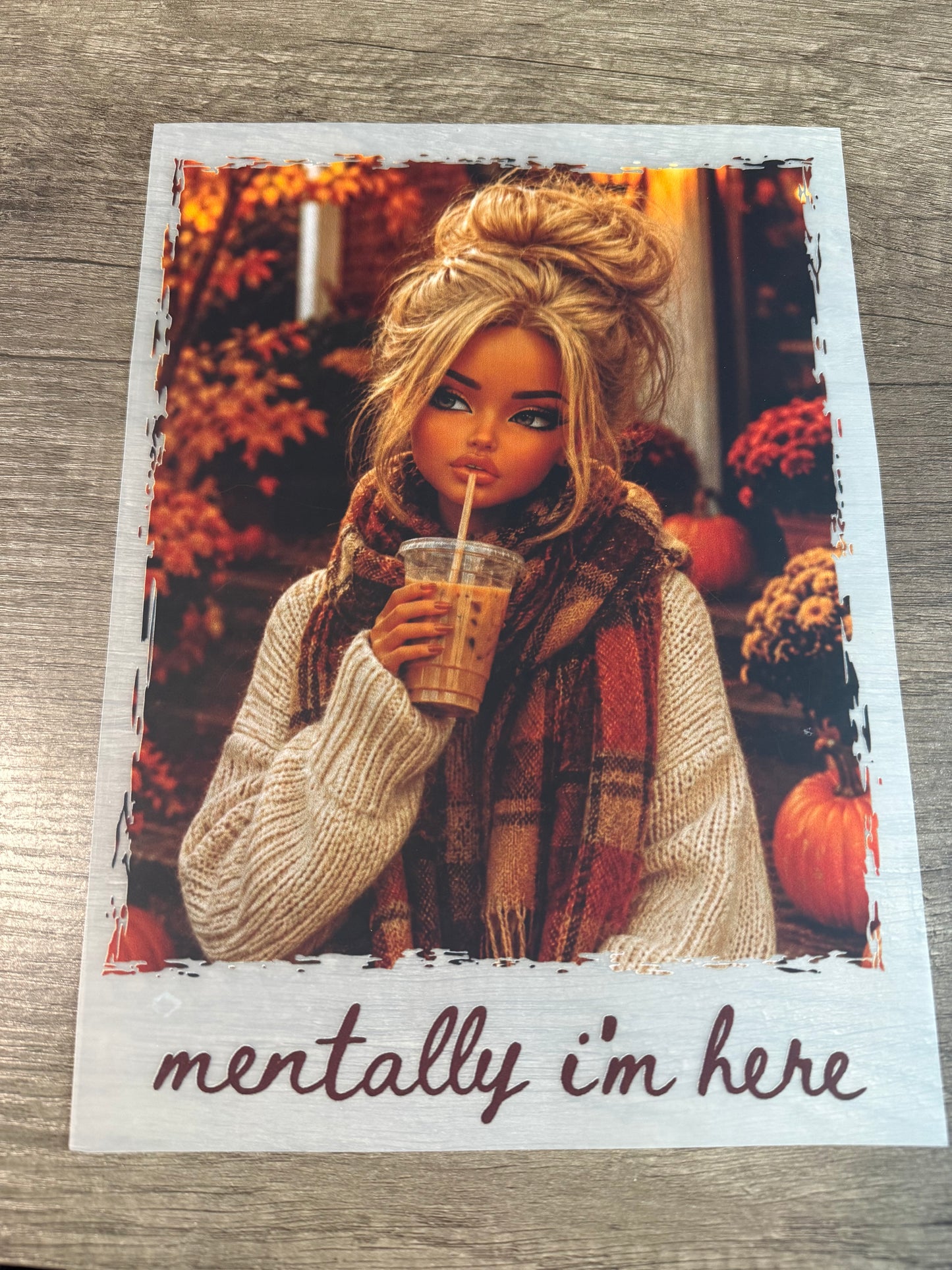 blonde mentally im here transfer