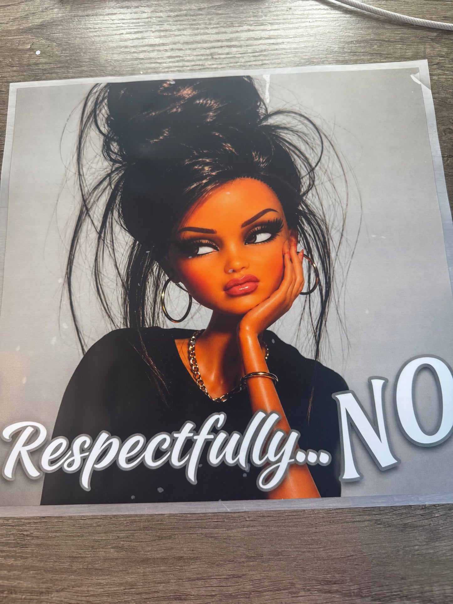 respectfully no transfer