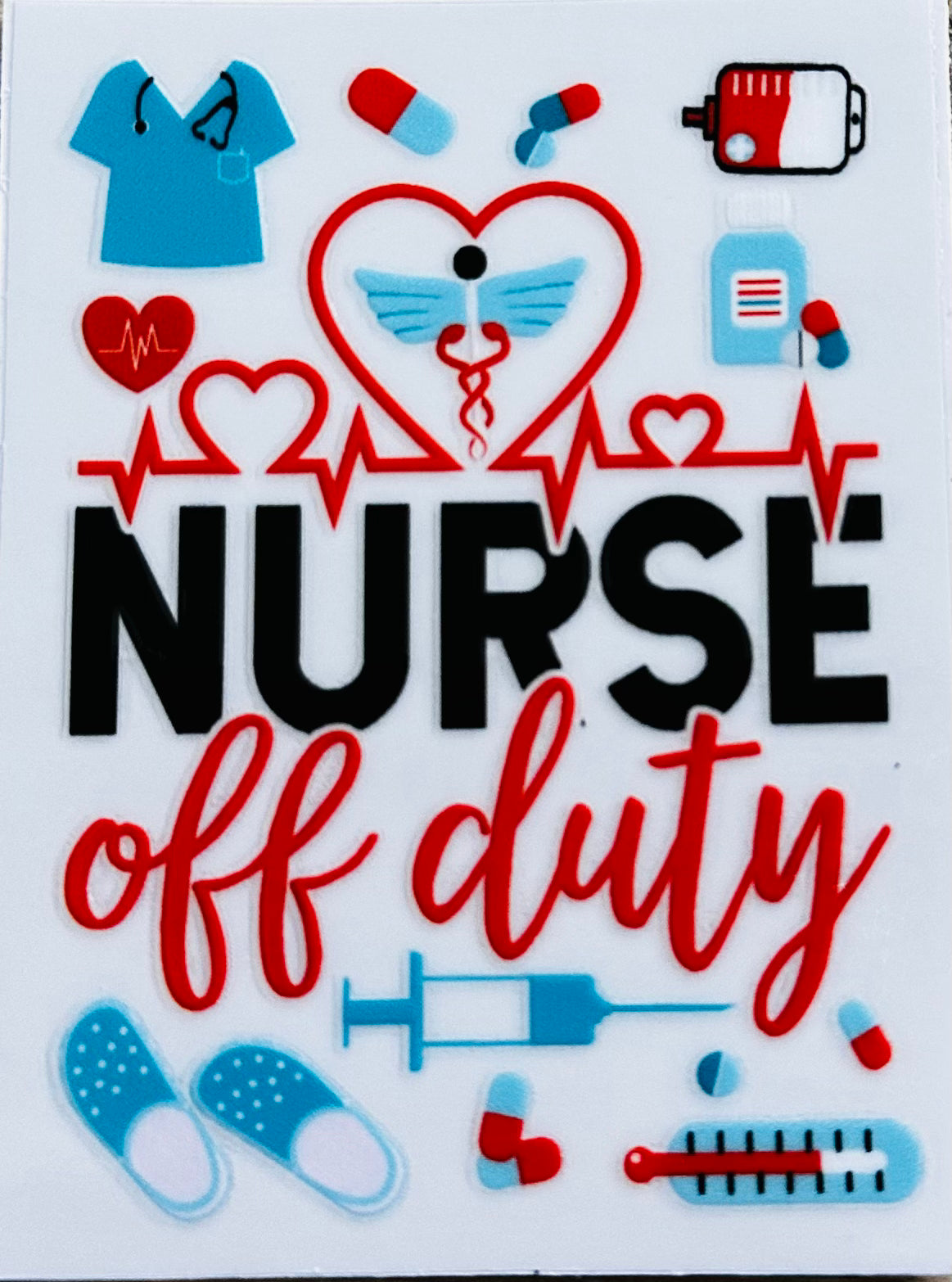 Nurse Decal