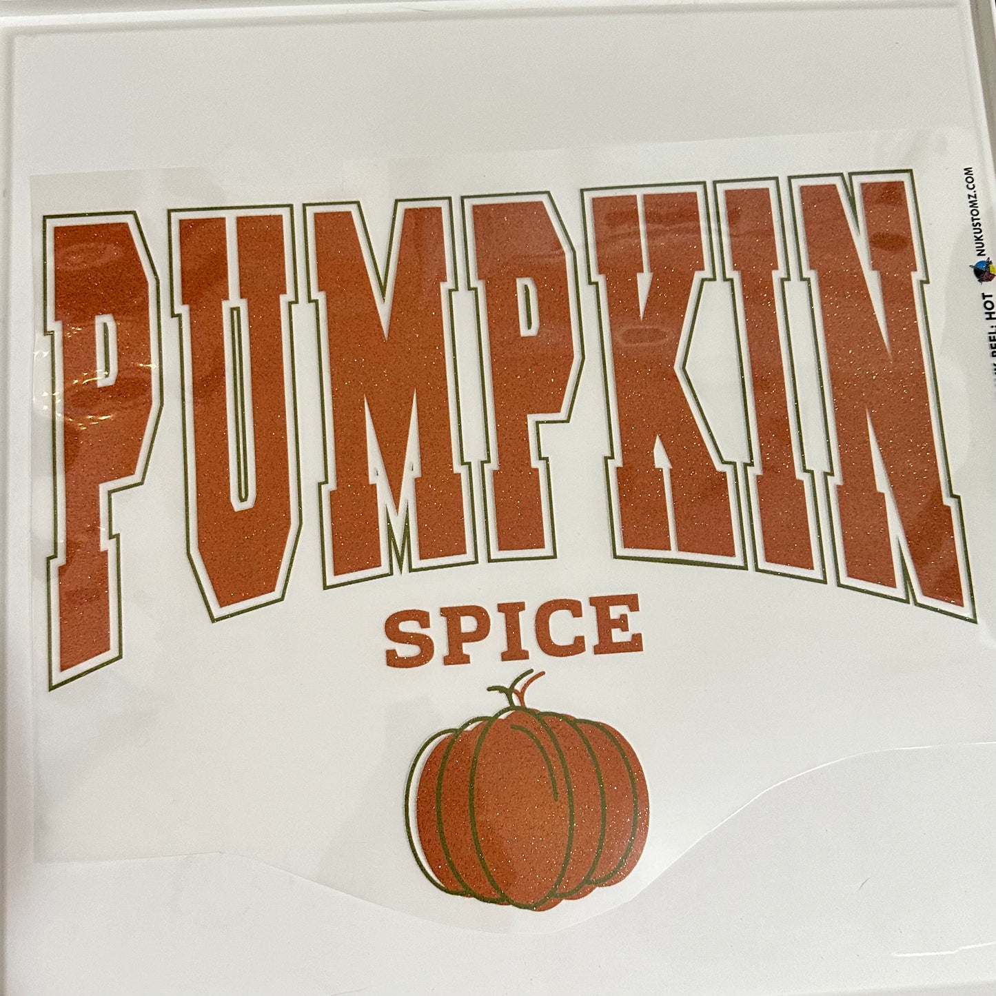 Pumpkin spice transfer
