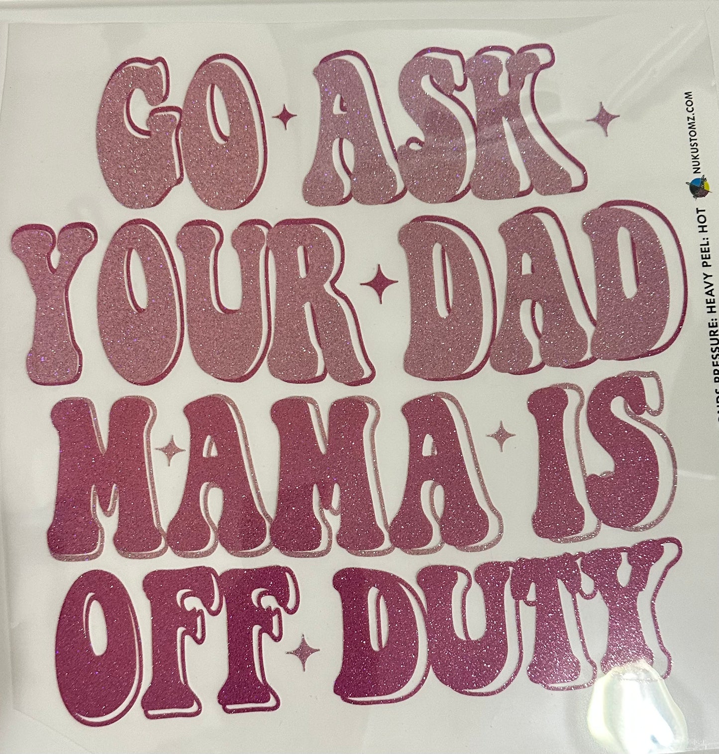 go ask your dad transfer