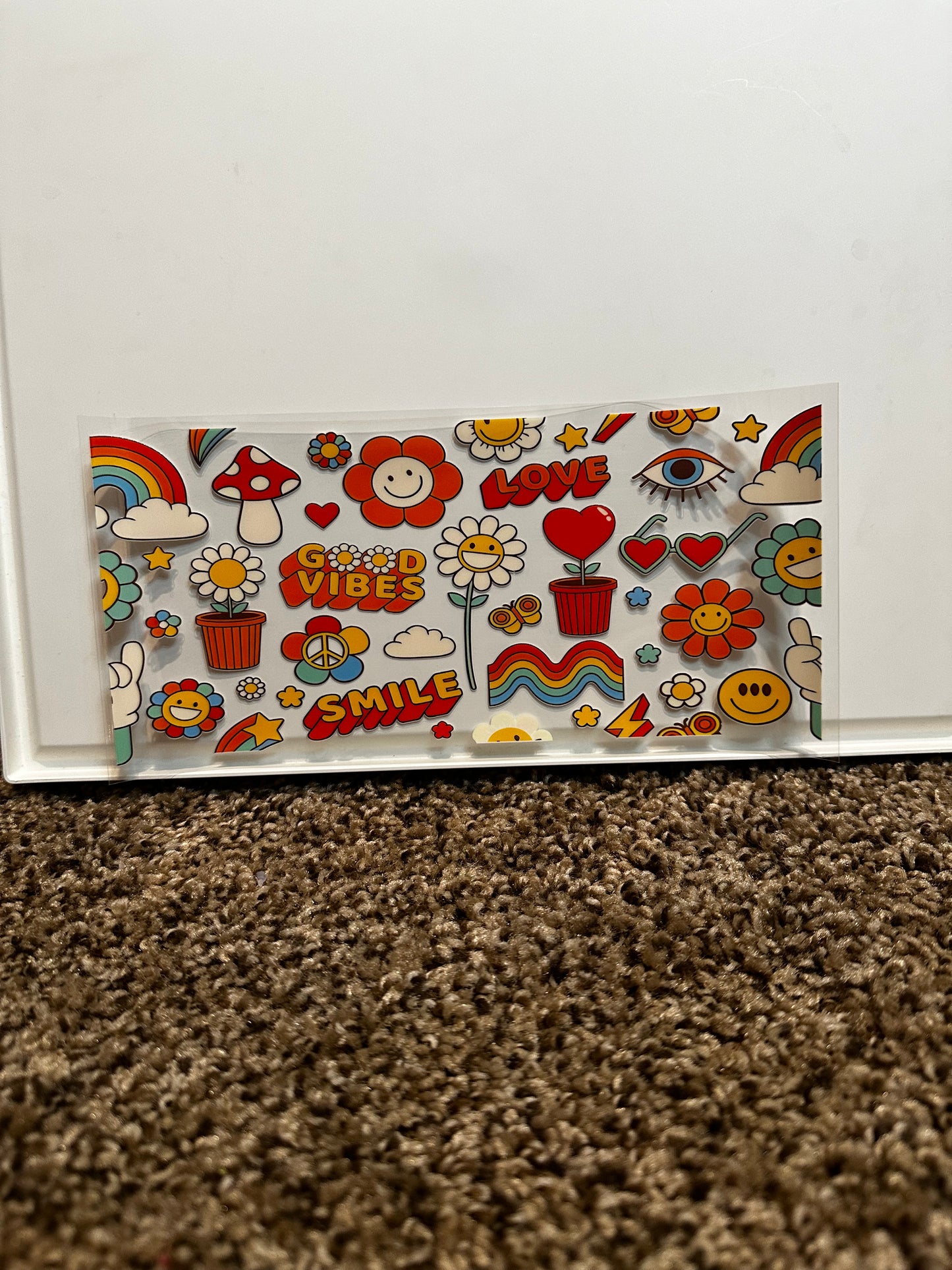 good vibes decal