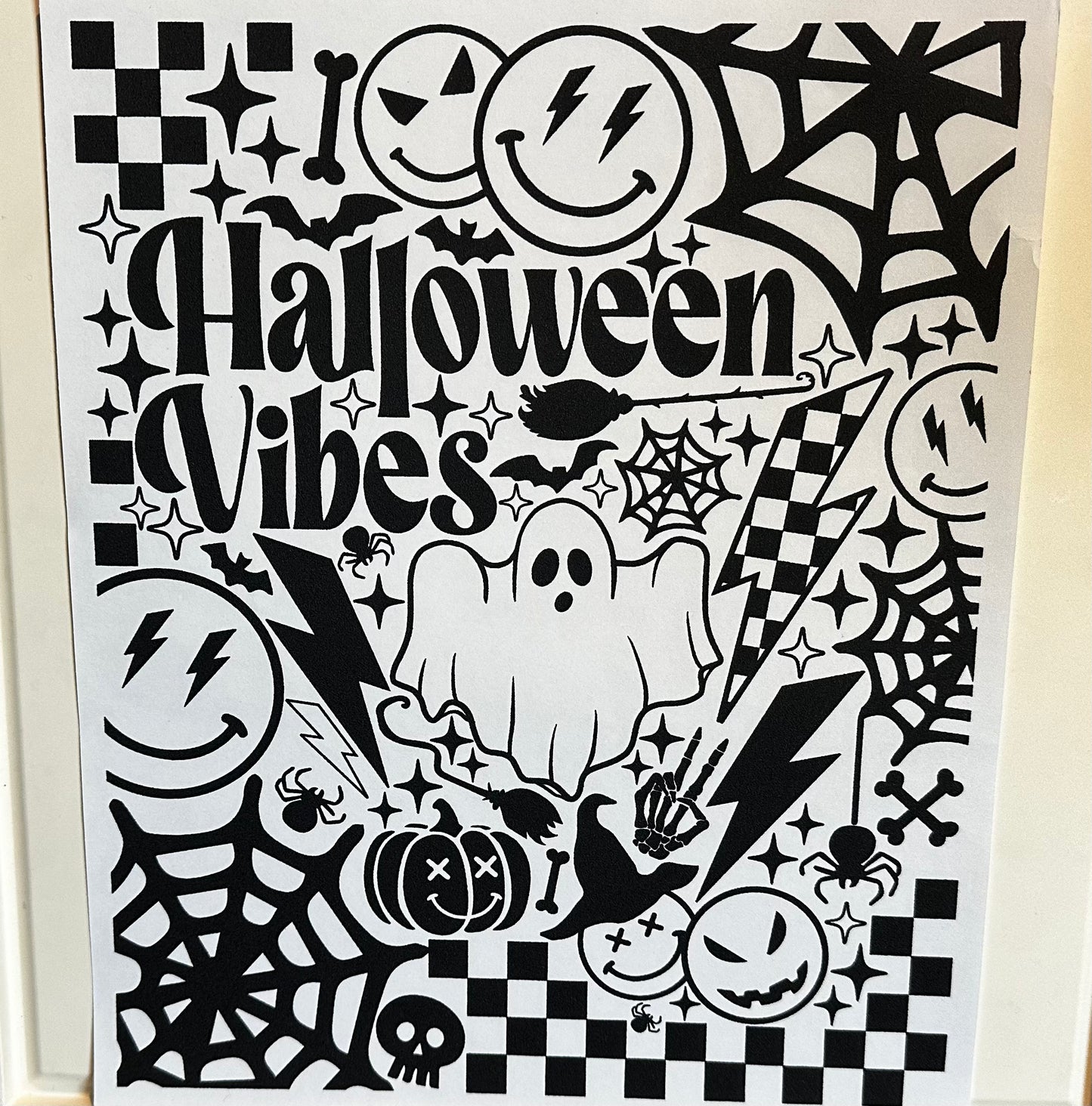 Halloween vibes transfer