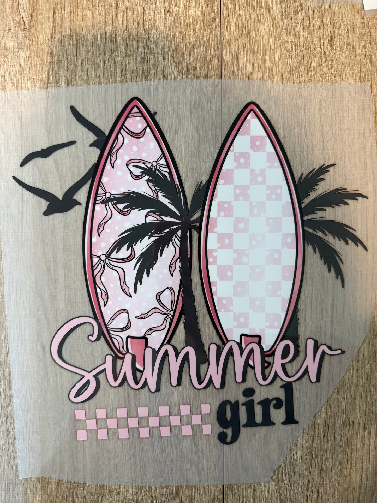 Summer girl transfer