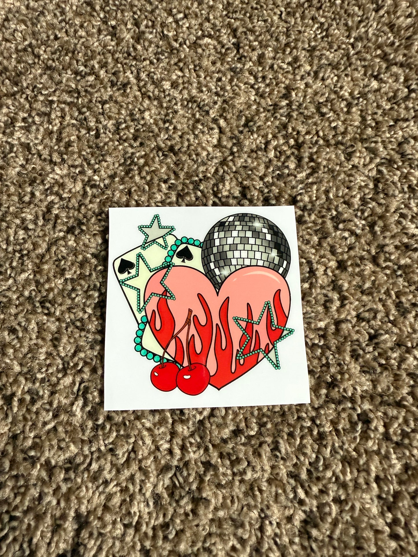mini spade decal