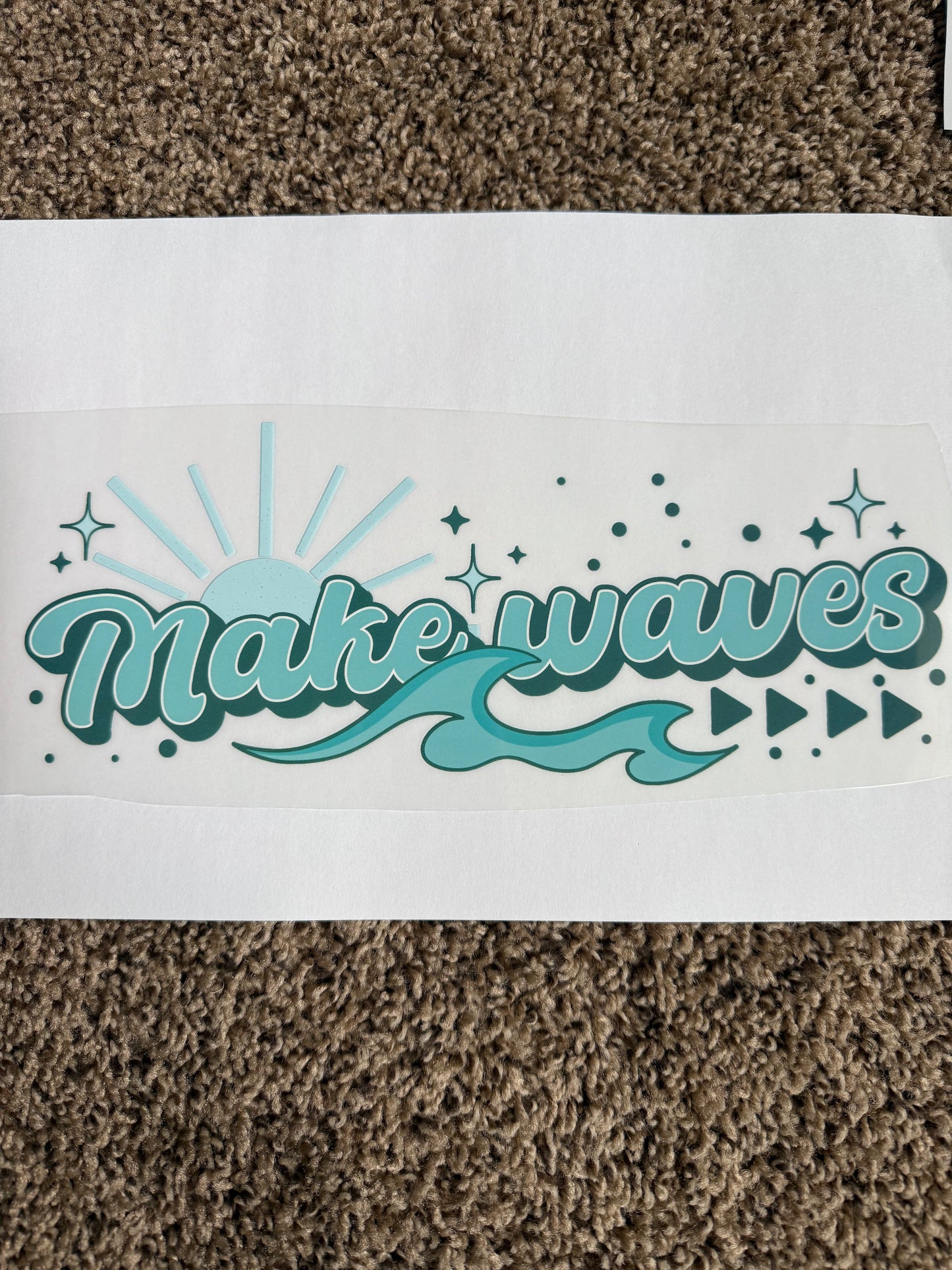make waves transfer