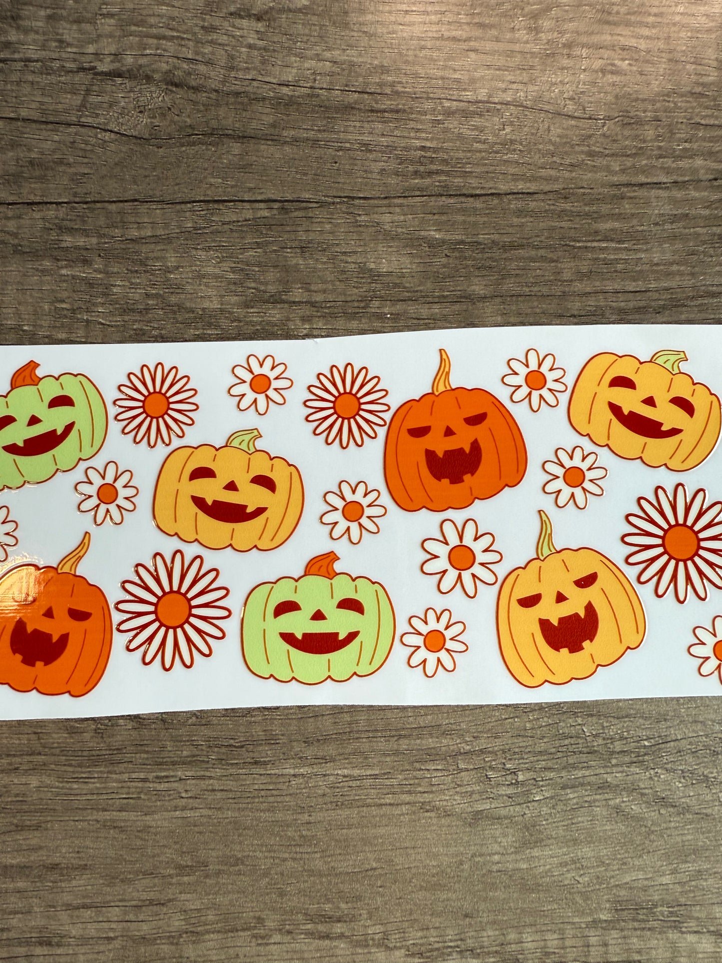 pumpkin decal