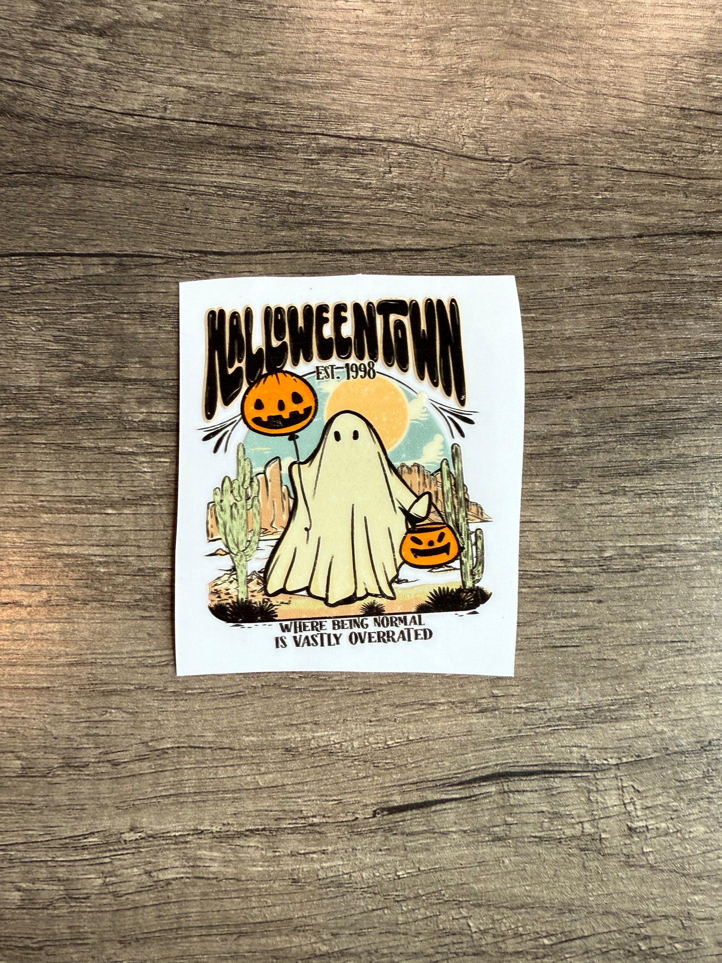 halloween town decal