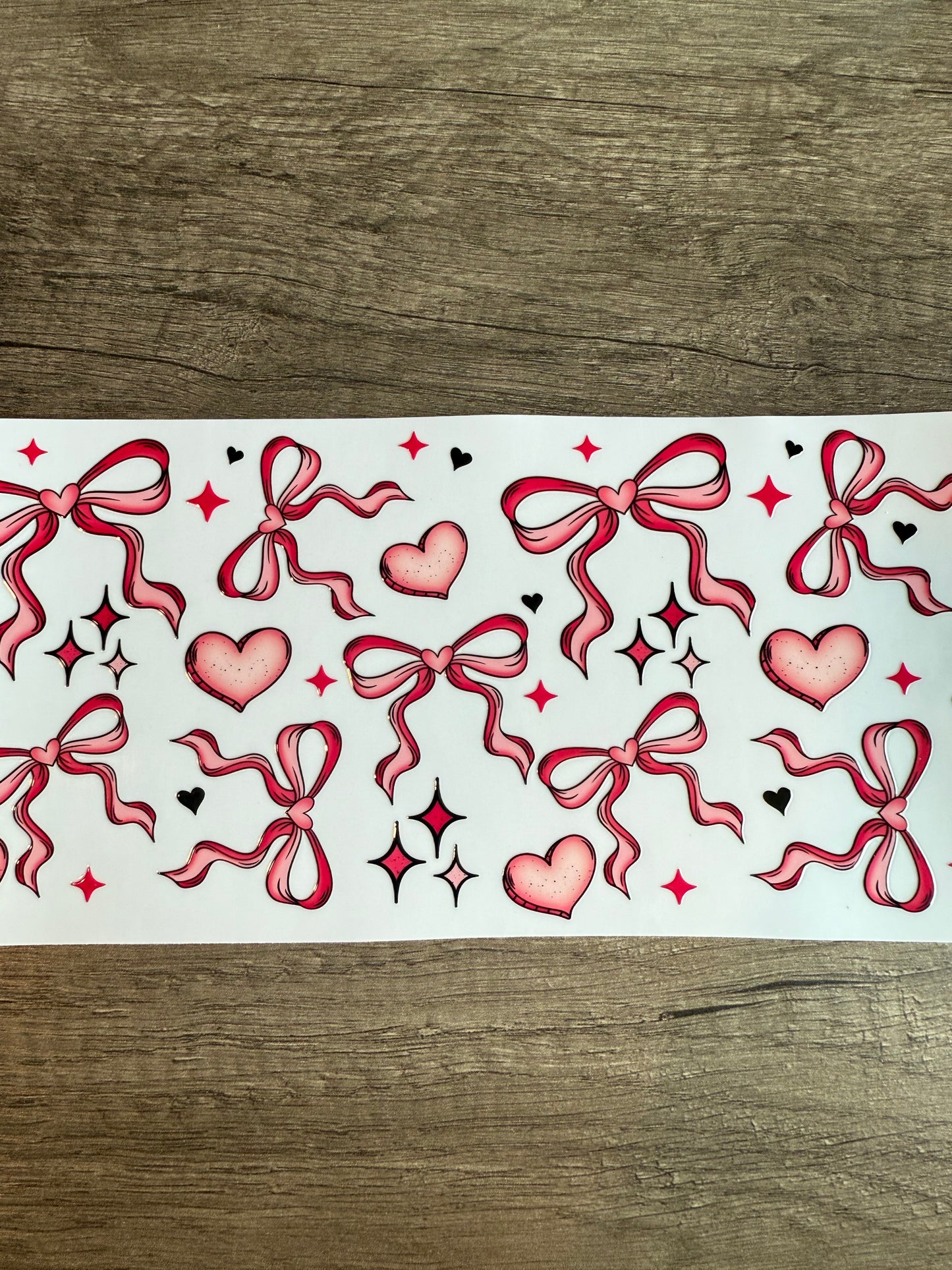 40 Oz bow decal