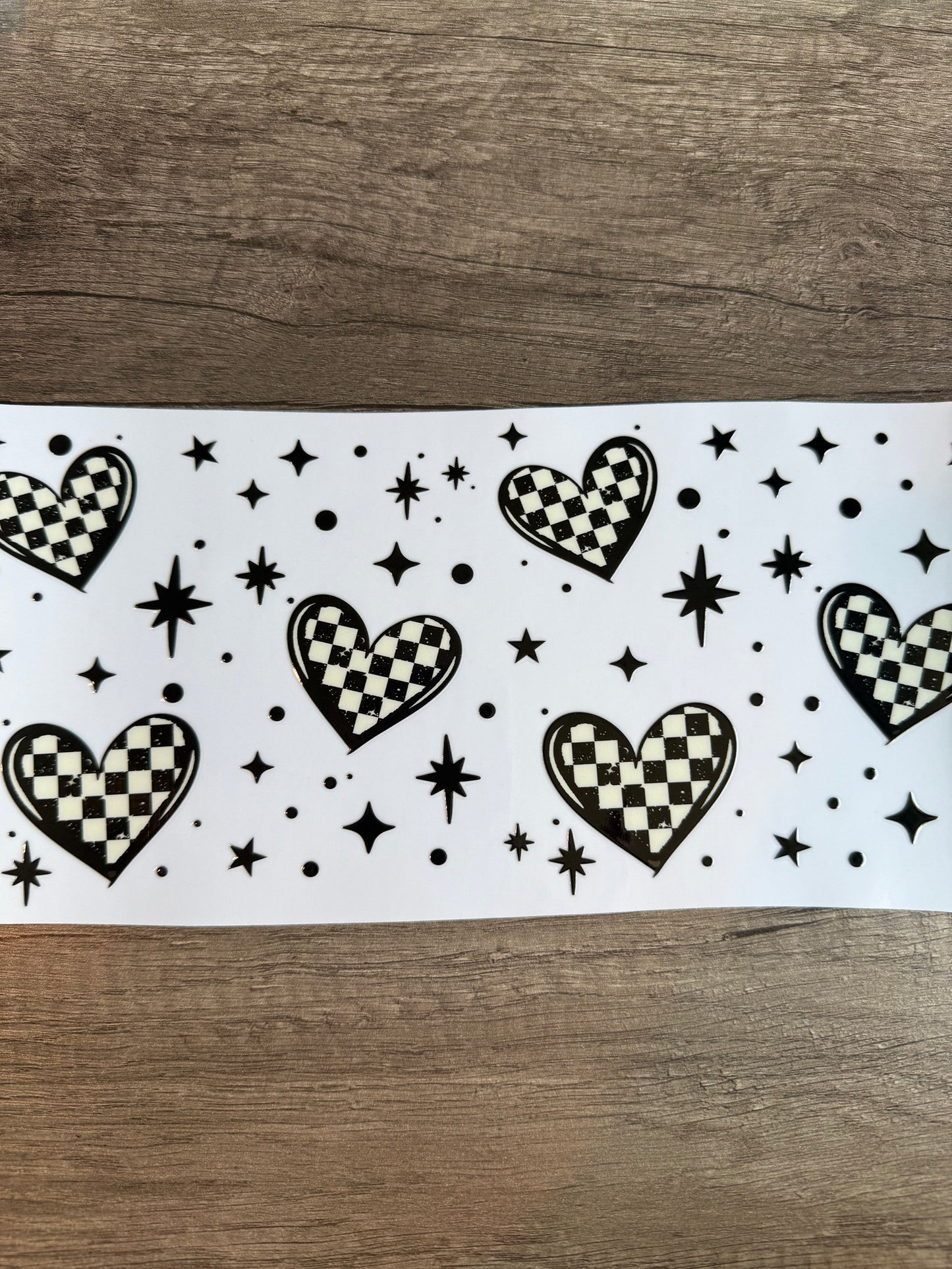 40 Oz heart decal