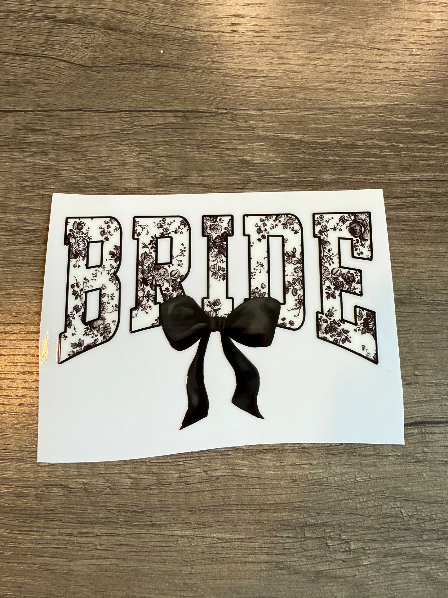 40 oz bride decal