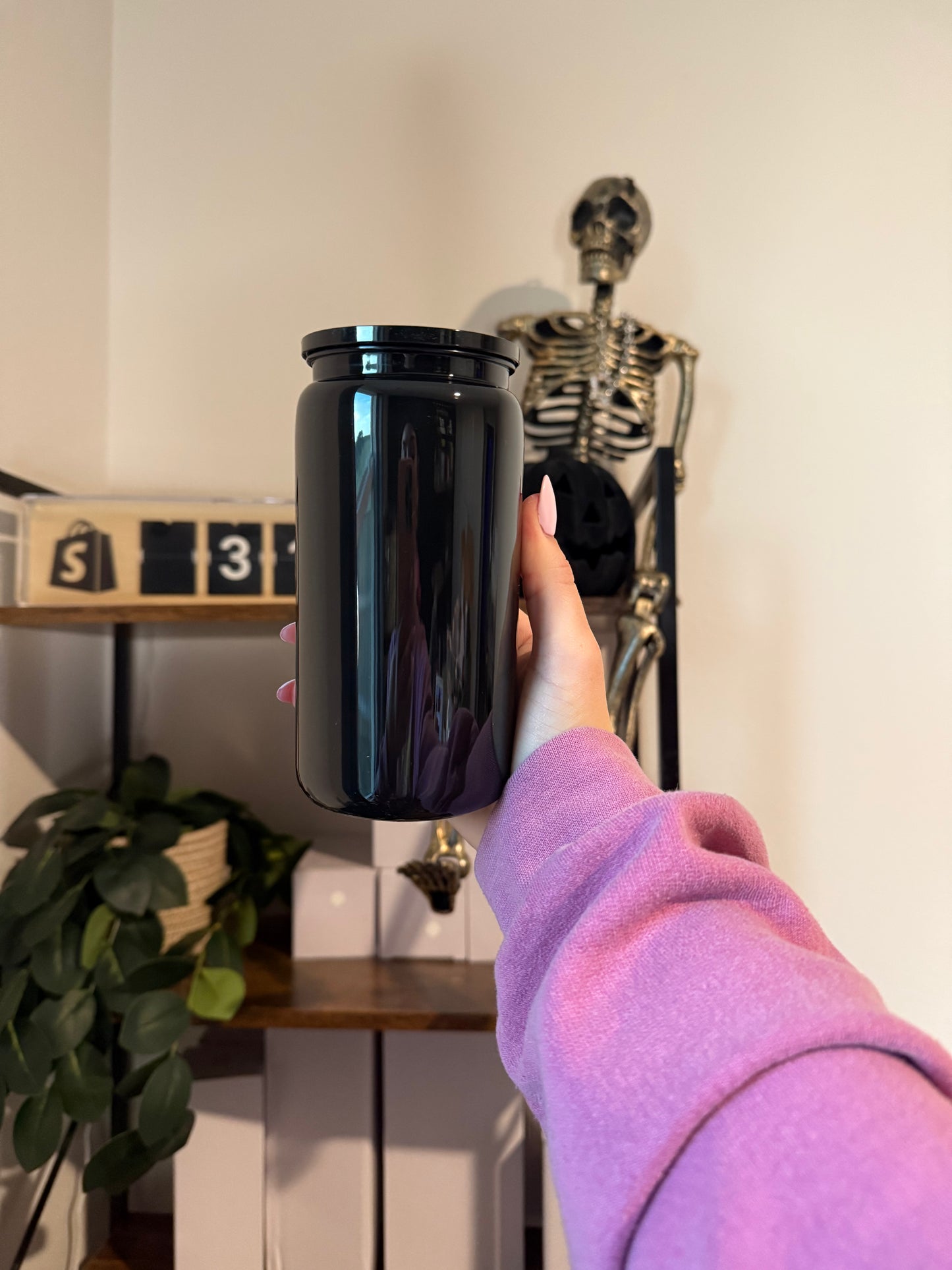 Acrylic black cup