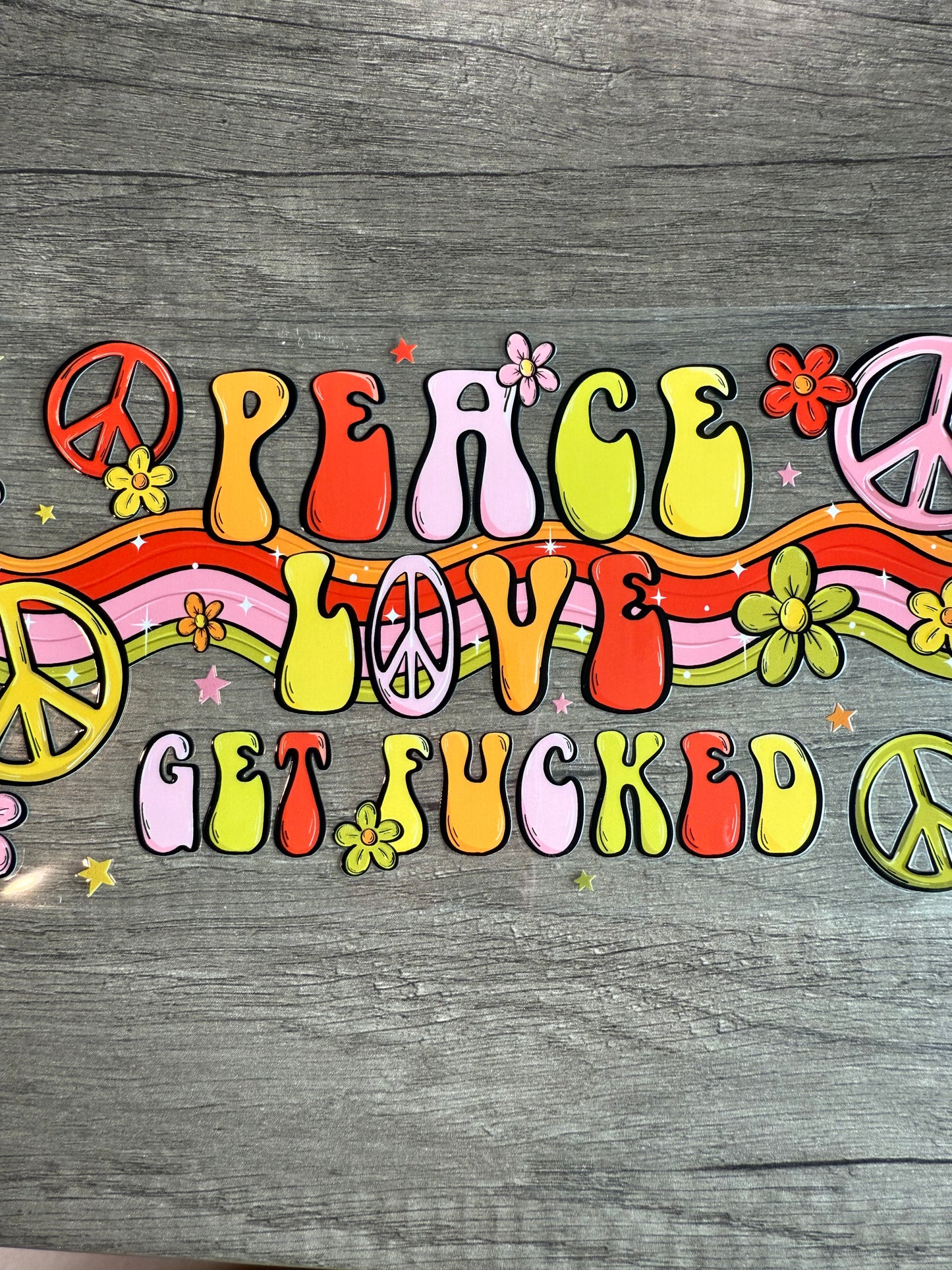 peace decal