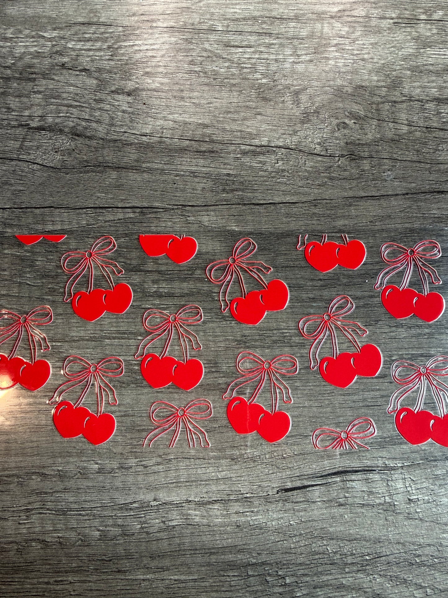 cherry decal