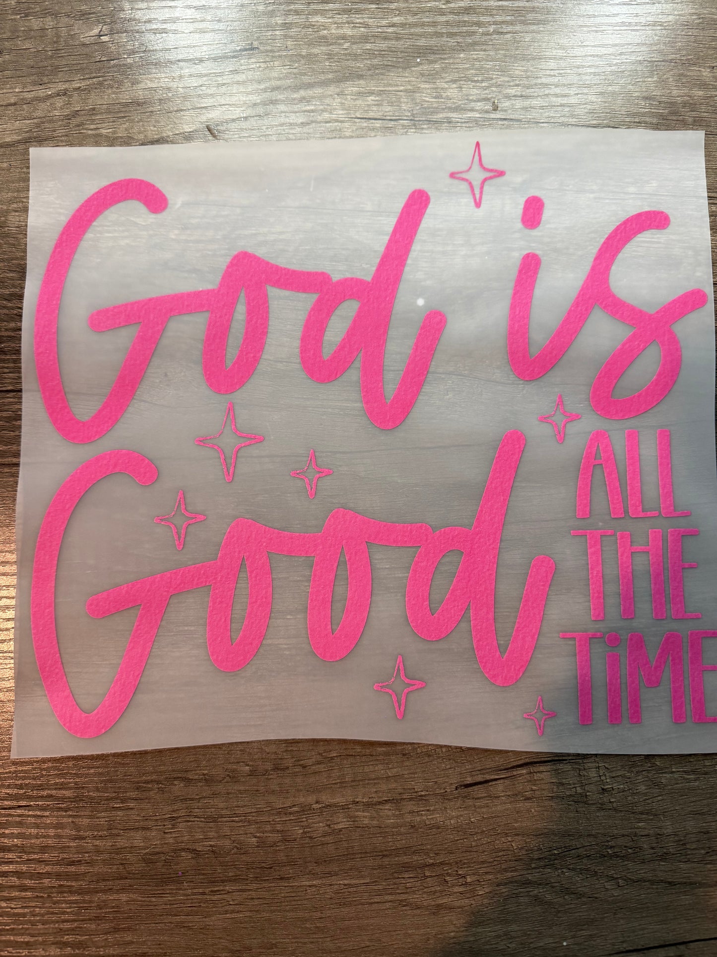 god is good transfer