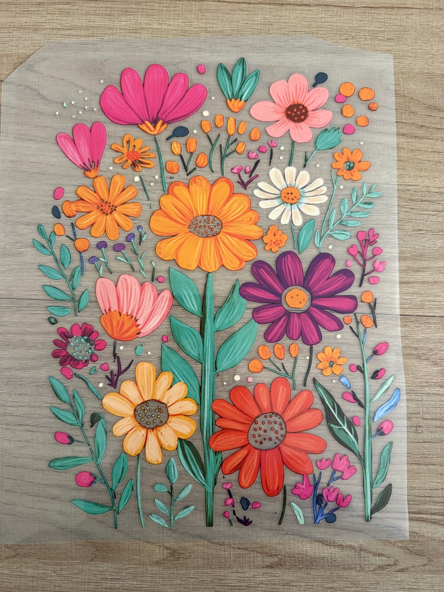 flowers transfer