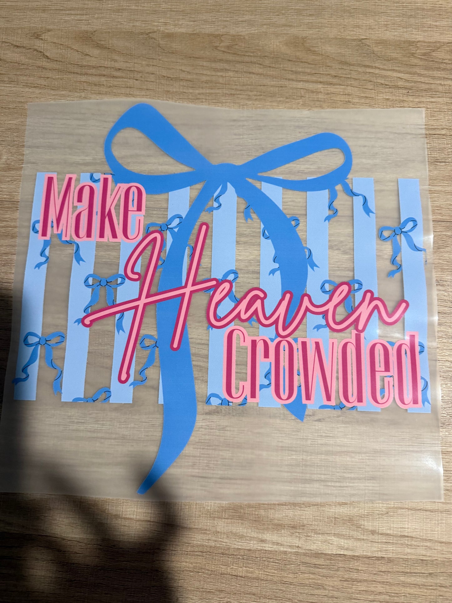 make heaven crowded transfer
