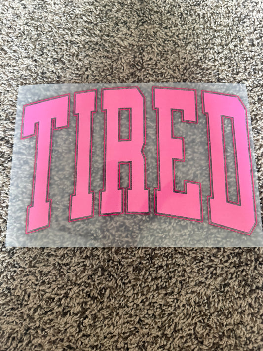 tired transfer