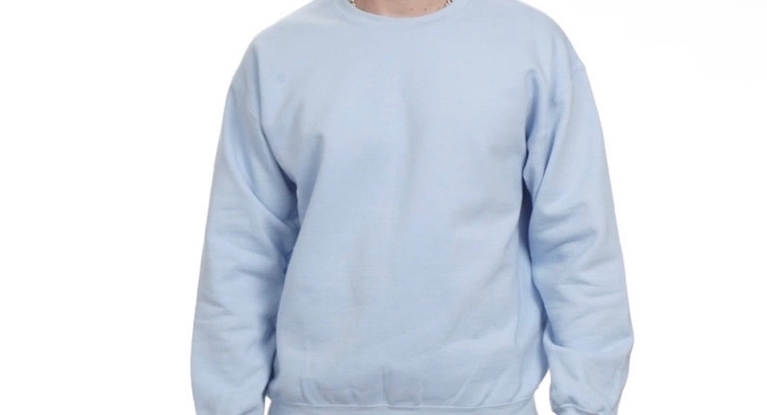 Light blue gilden crewneck