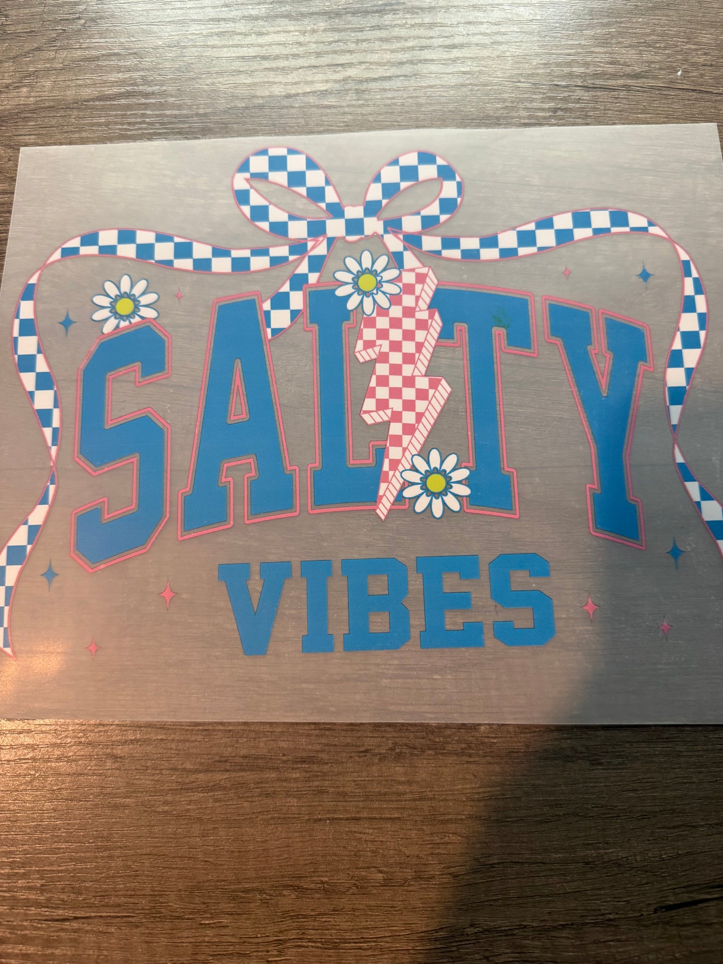 checkered salty vibes transfer