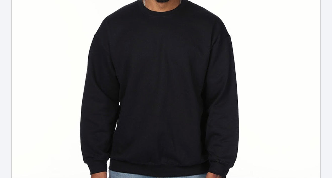Black gilden crewneck