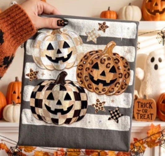 cute patterned pumpkins transfer
