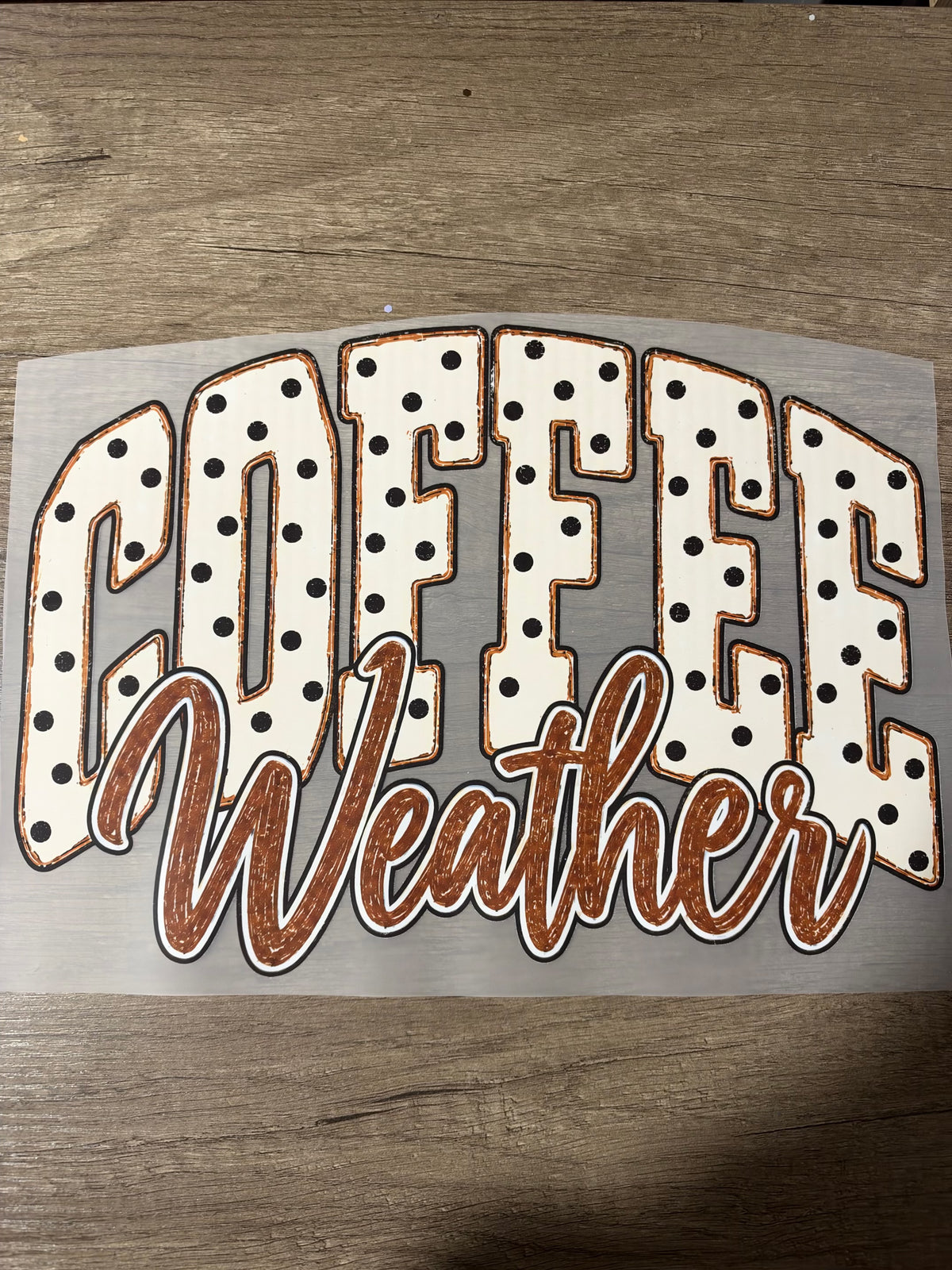 coffee weather transfer