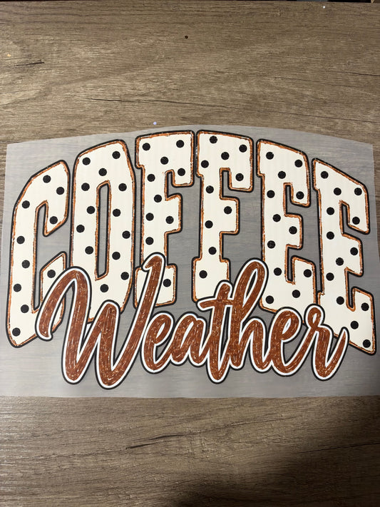 coffee weather transfer