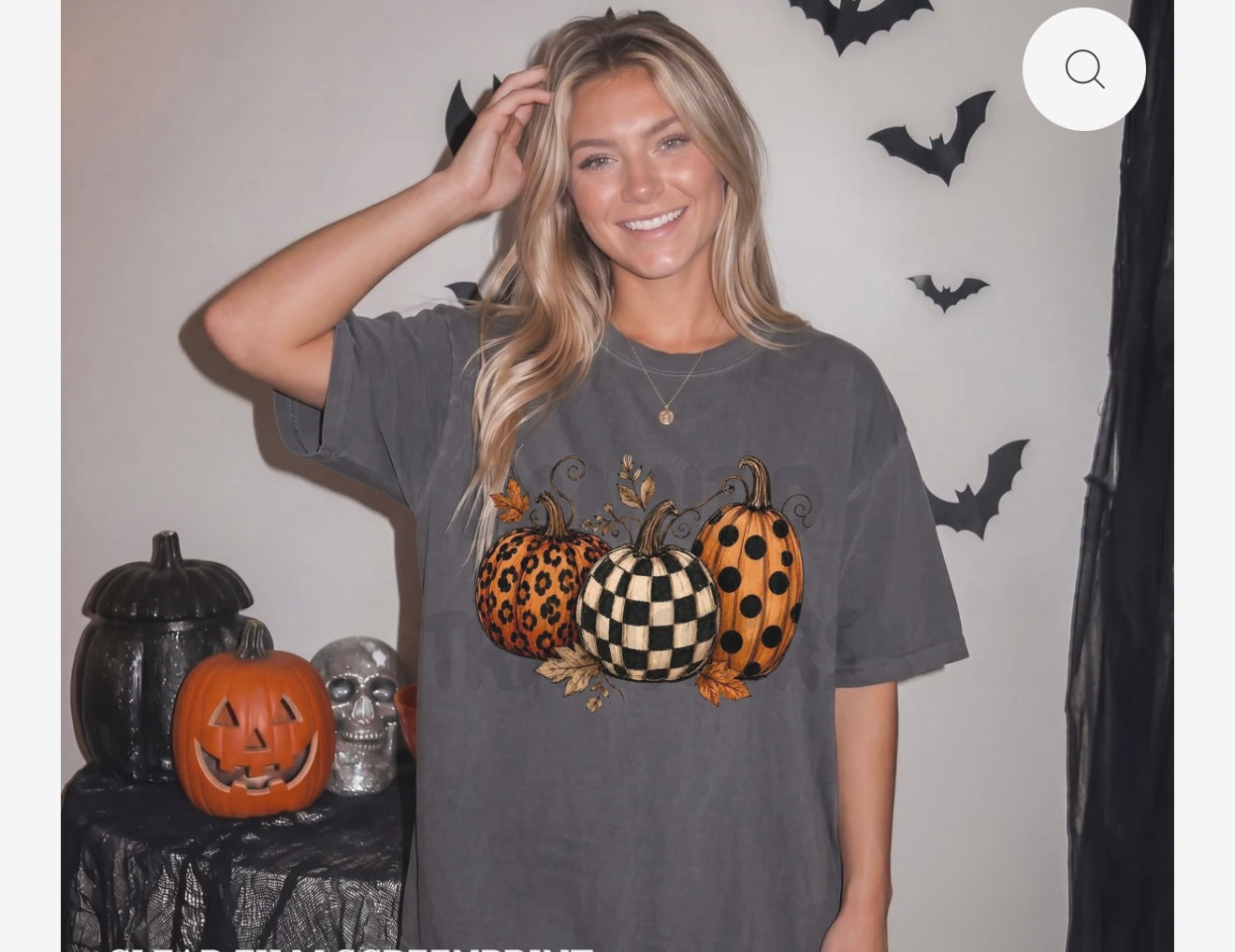 patterned pumpkins transfer