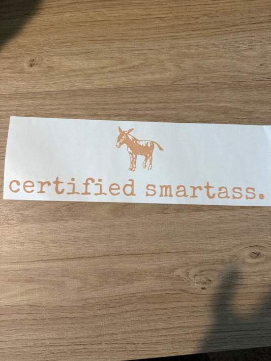 certified smartass transfer