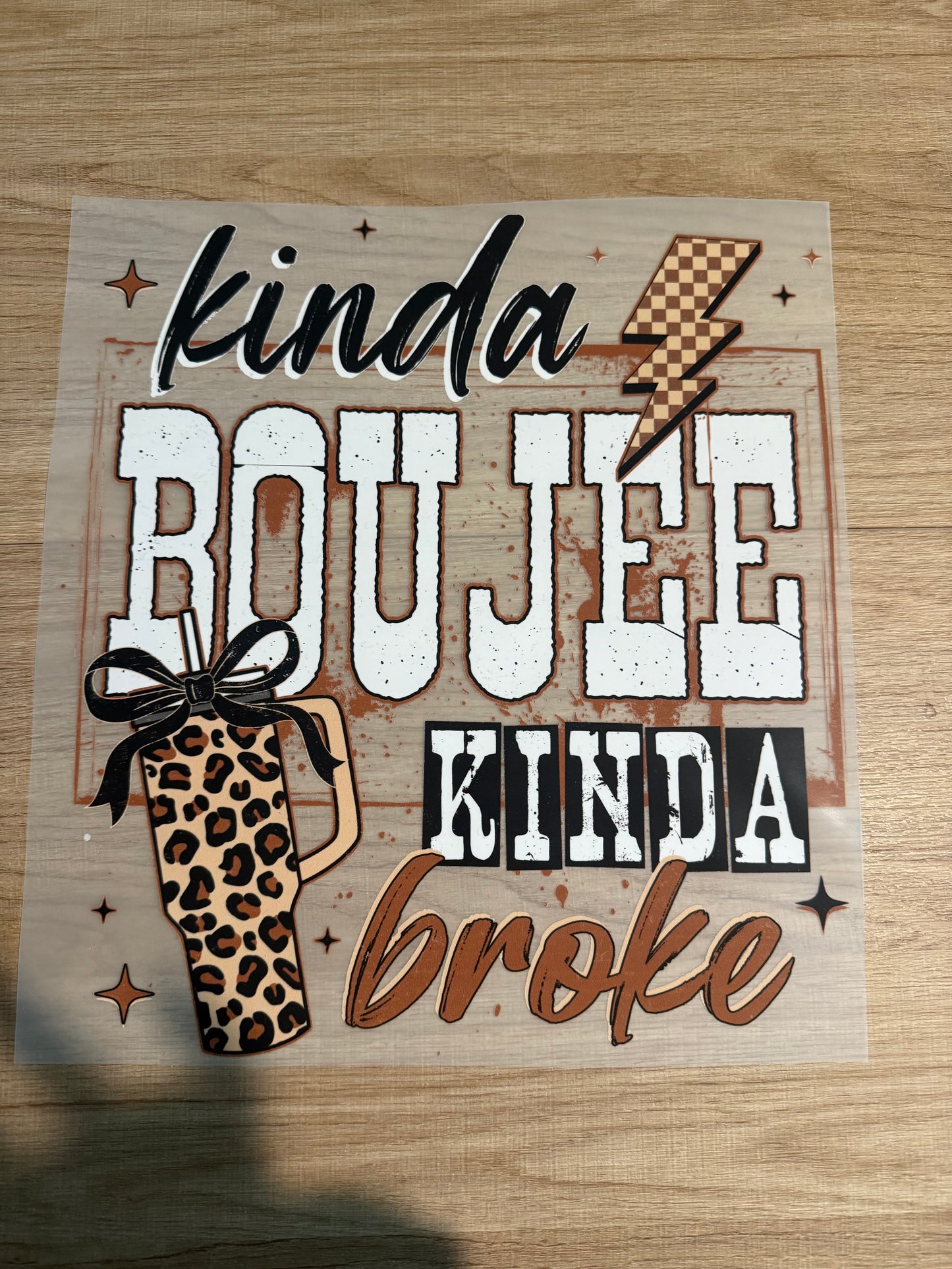 kinda boujee kinda broke transfer