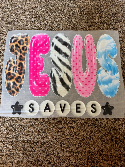 jesus saves transfer