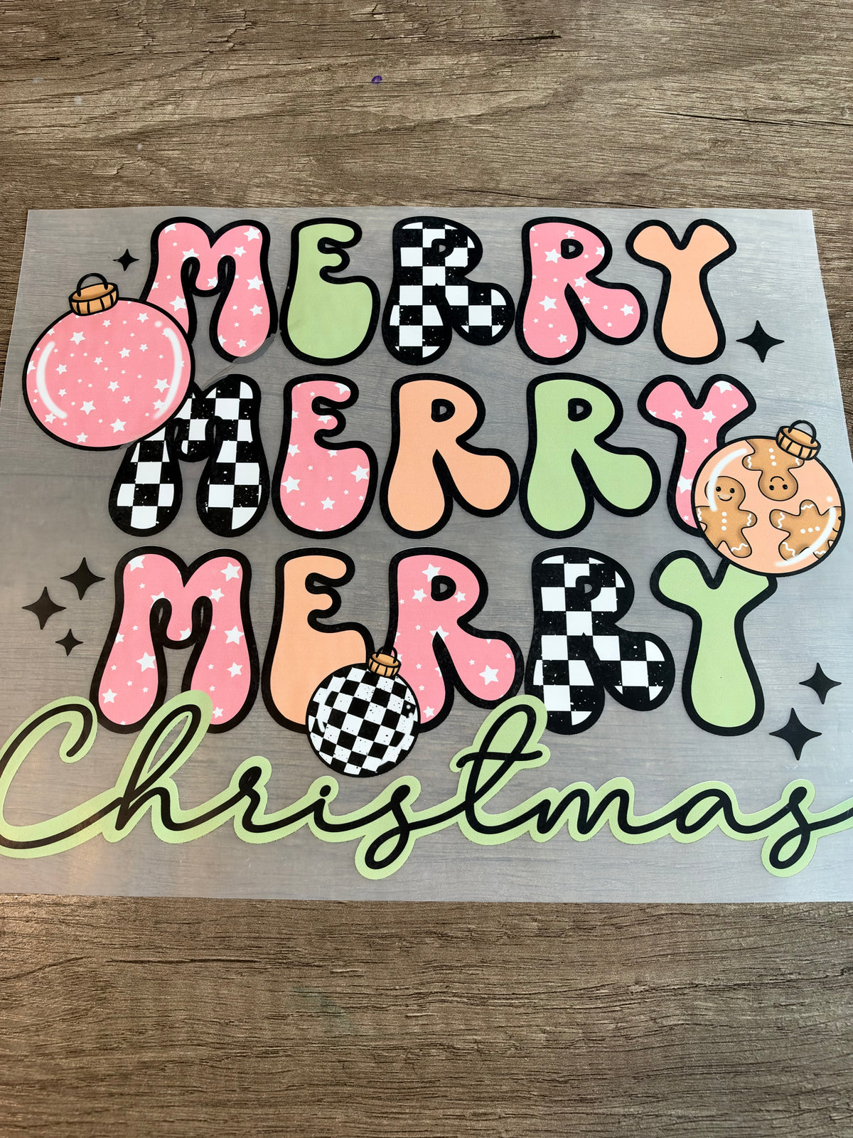 merry merry merry christmas transfer