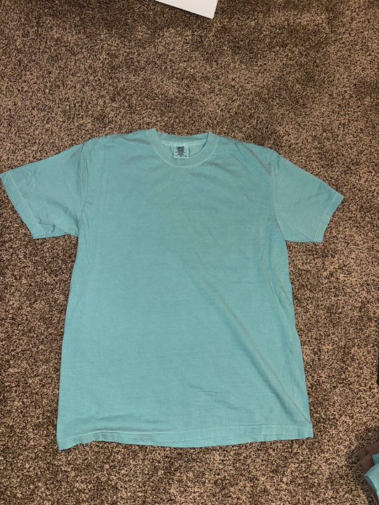 sea foam green comfort colors t-shirt