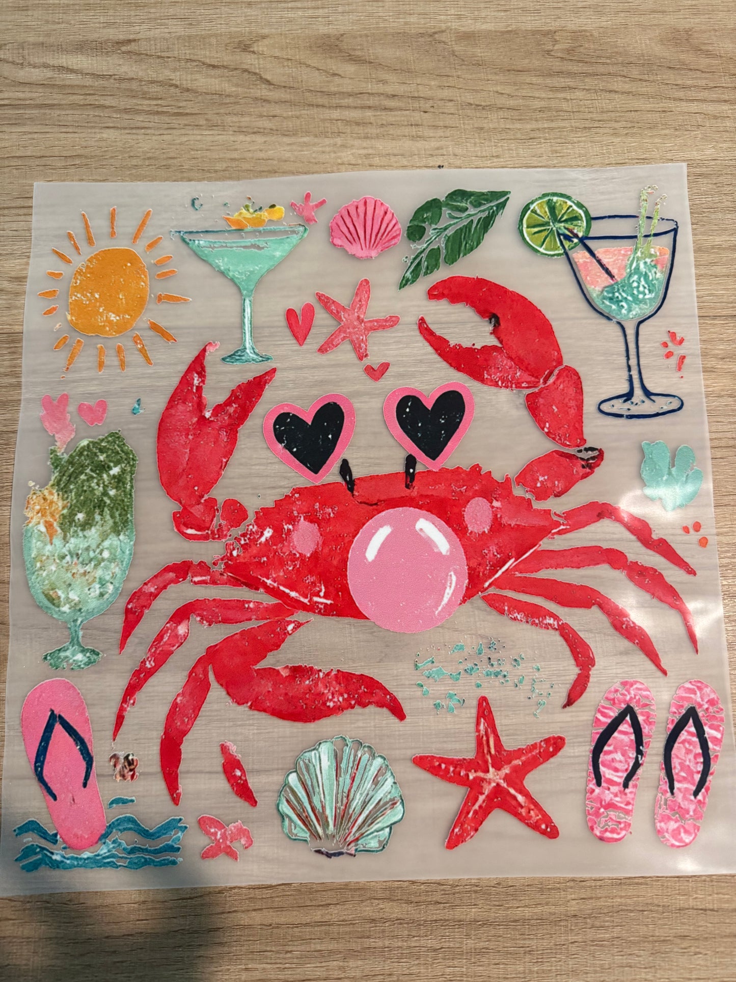 summer crab transfer