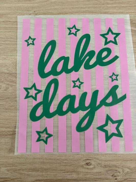 lake days transfer