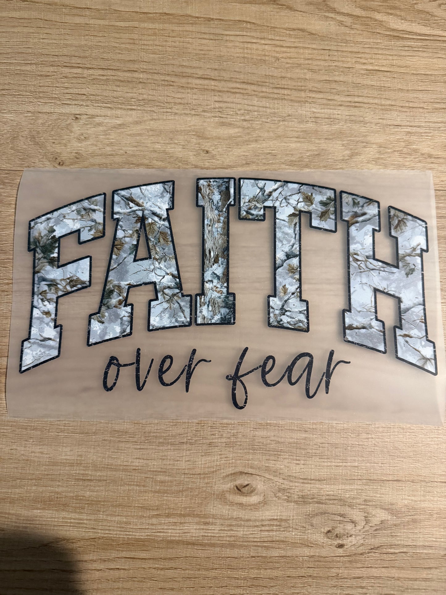 faith over fear transfer