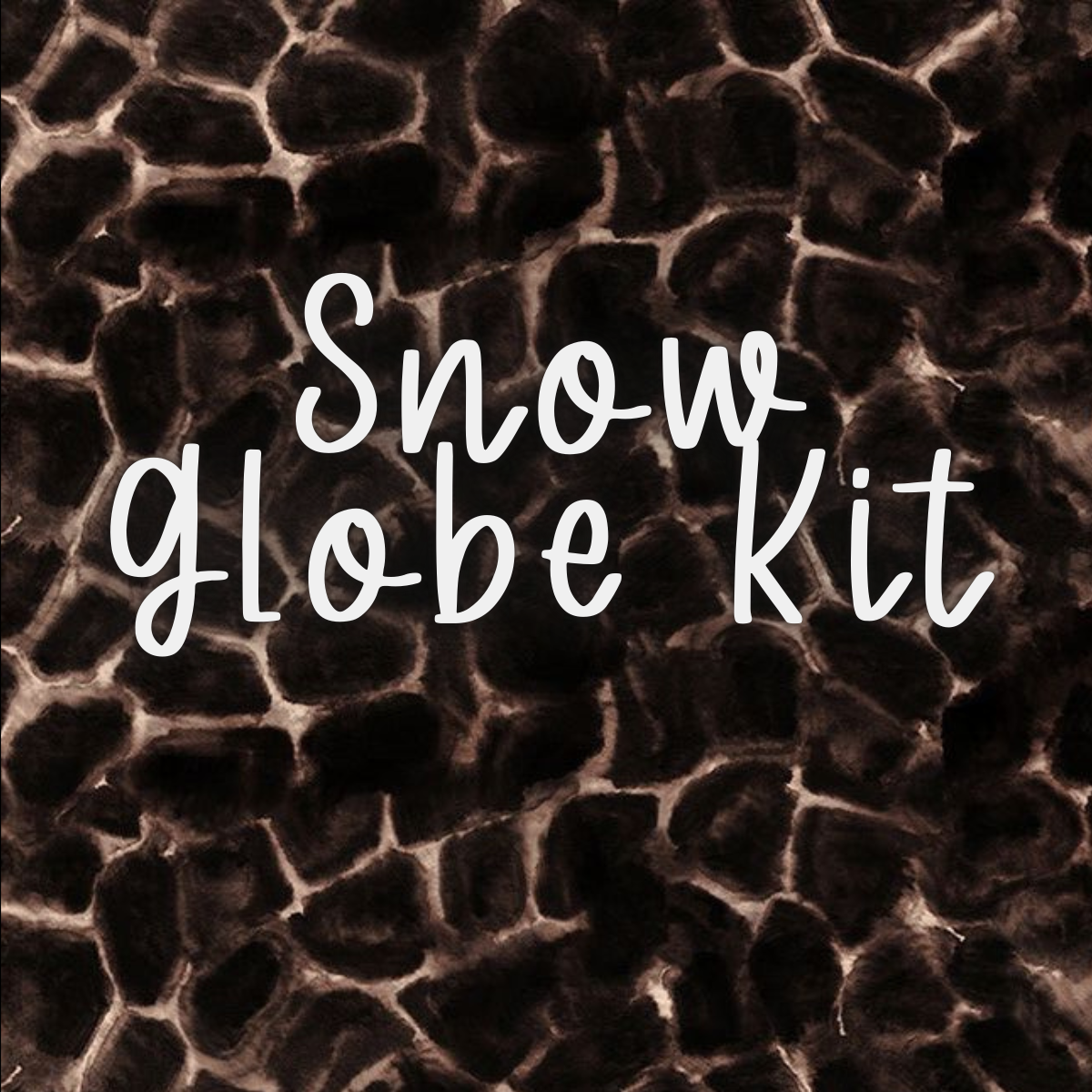 Snow globe kit