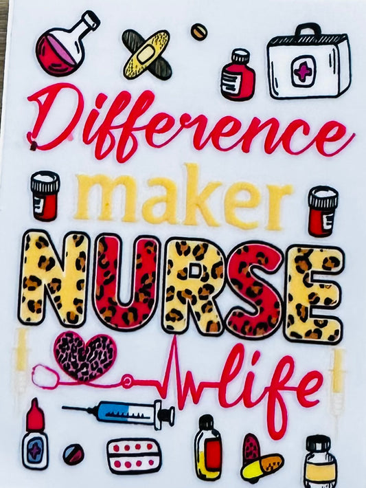 Nurse Decal