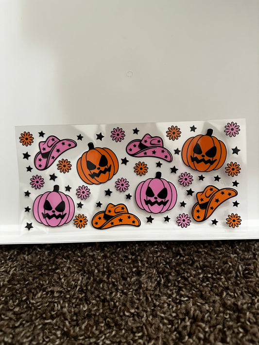 Pumpkin Hat Decal